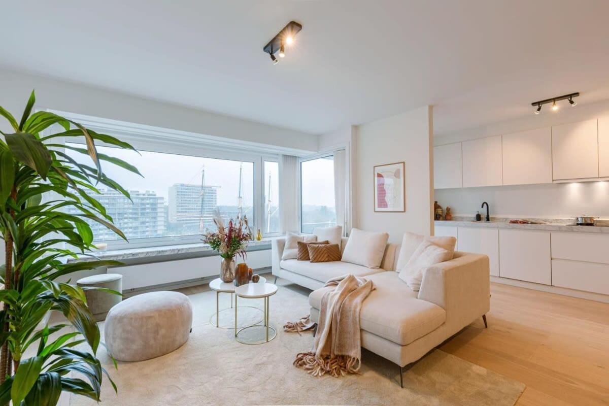 Huswell - Luminous Family Apartment With Magnificent View オステンド エクステリア 写真