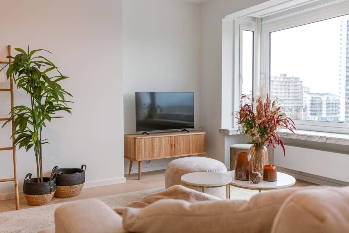 Huswell - Luminous Family Apartment With Magnificent View オステンド エクステリア 写真