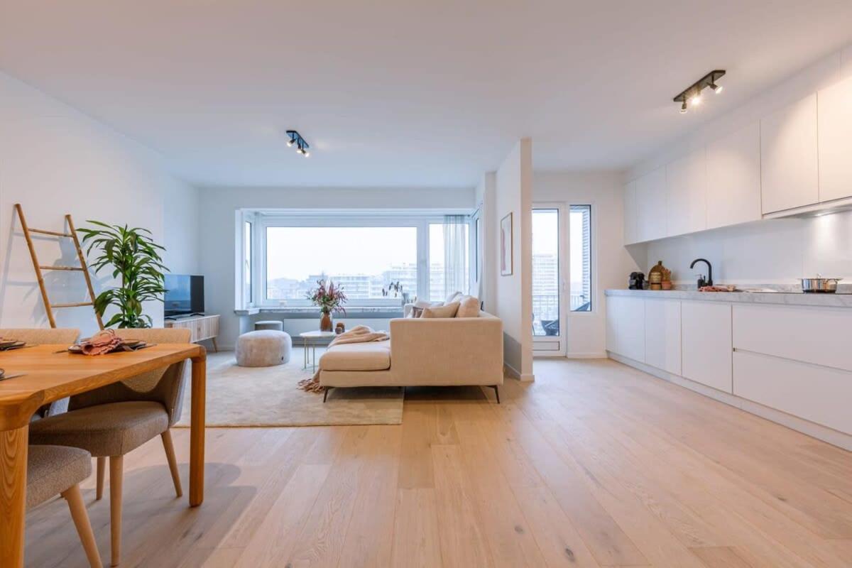 Huswell - Luminous Family Apartment With Magnificent View オステンド エクステリア 写真